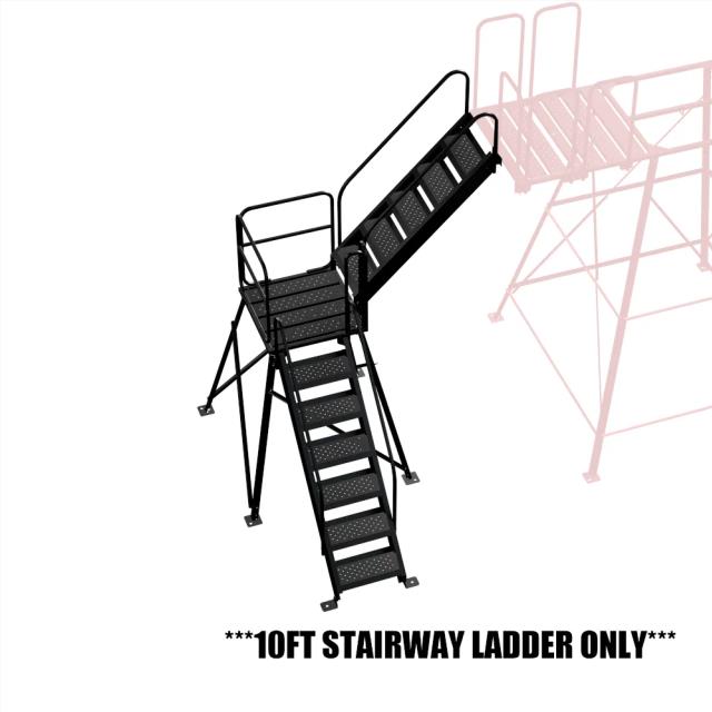 Rental store for DELUXE STAIRWAY SYSTEM FOR 10FT STAND in Eureka MO